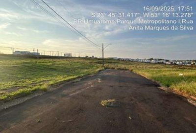 Terreno Urbano de 600m² em Umuarama-PR