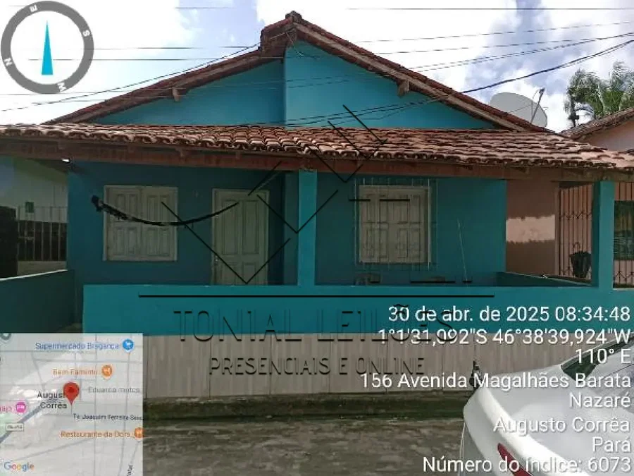 Casa com 2 quartos em Augusto Corrêa