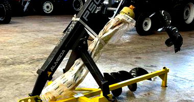 Perfurador de solo novo com 2 brocas