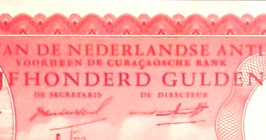 ANTILHAS HOLANDESAS - 500 GULDEN - FE - CERTIFICADA PMG