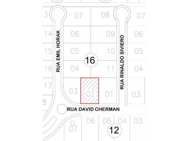 Direitos sobre terreno com 630,00m² em Nova Andradina/MS