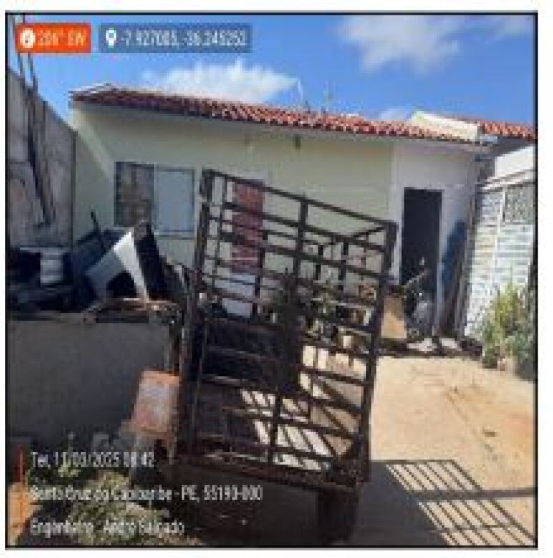 Casa com 3 quartos e 2 banheiros, 46.3m²