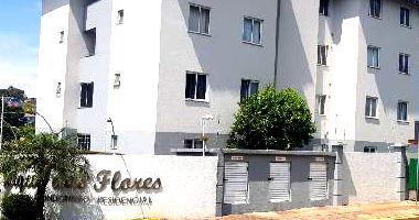 Apartamento com 2 quartos, WC, sala, cozinha e 1 vaga