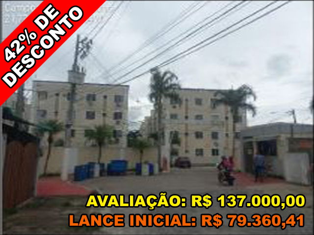 Apartamento 44m² com 1 vaga, desocupado, ideal para investimento