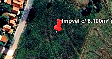 Terreno de 8.100m² em Santa Cruz de Monte Castelo