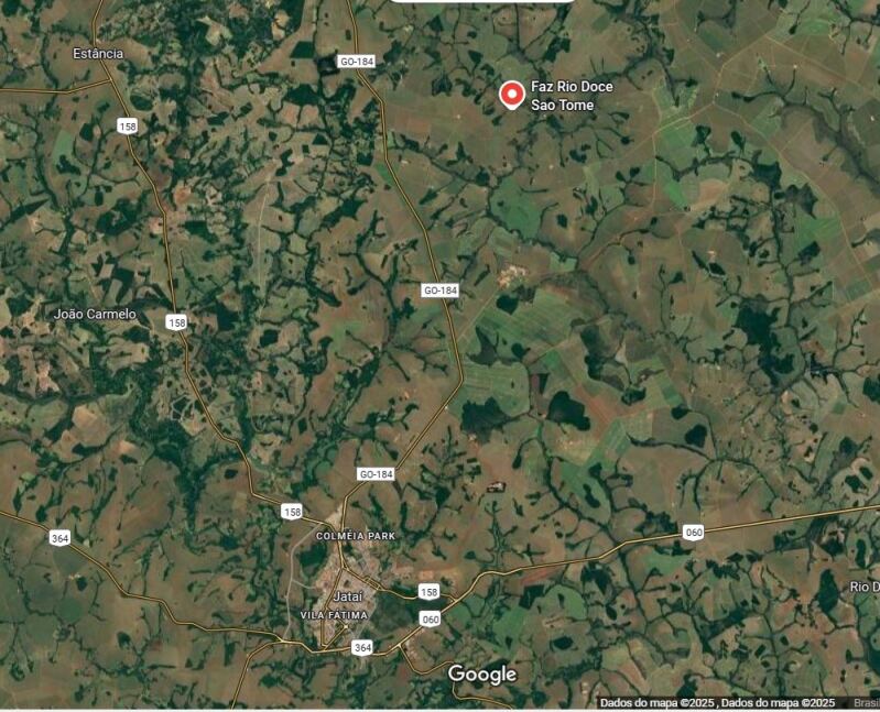 Terreno rural com 80ha em Jataí - Oportunidade de Investimento