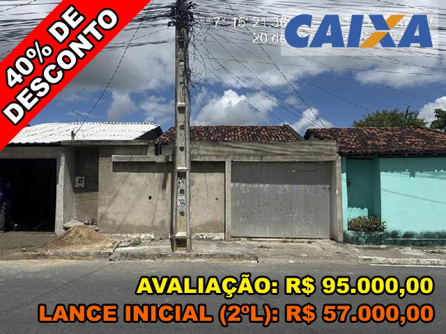 Casa com 2 quartos e 48,81 m² em Campina Grande