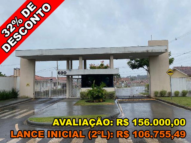 Casa 2 quartos, 1 banheiro, 1 vaga, 47,52m² construída, terreno 126m²