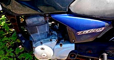 CG 150 TITAN ES - Sucata com Chassi Danificado