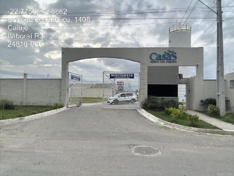 Casa com 51,6m² em Itaboraí/RJ - Cond. Reserva dos Pássaros