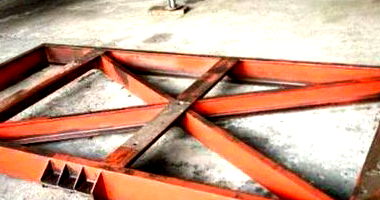 Base com Amortecedor para Máquinas