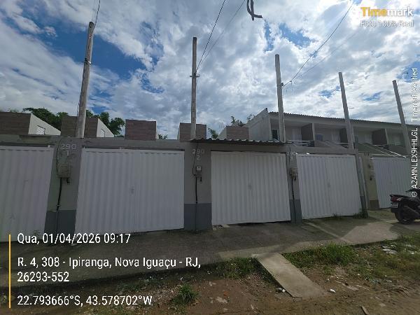 Casa com 3 quartos, 1 vaga e 52,59m² em Nova Iguaçu/RJ