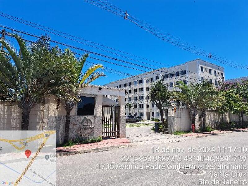 Apartamento com 2 Quartos e 1 Vaga em Santa Cruz