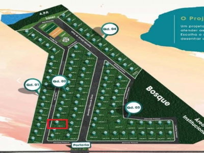 Terreno de 1.500 m² em condomínio