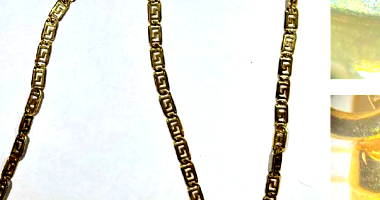 Cordão em ouro amarelo 27,80g - Peso aproximado 27,80g