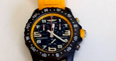 Relógio Breitling Amarelo