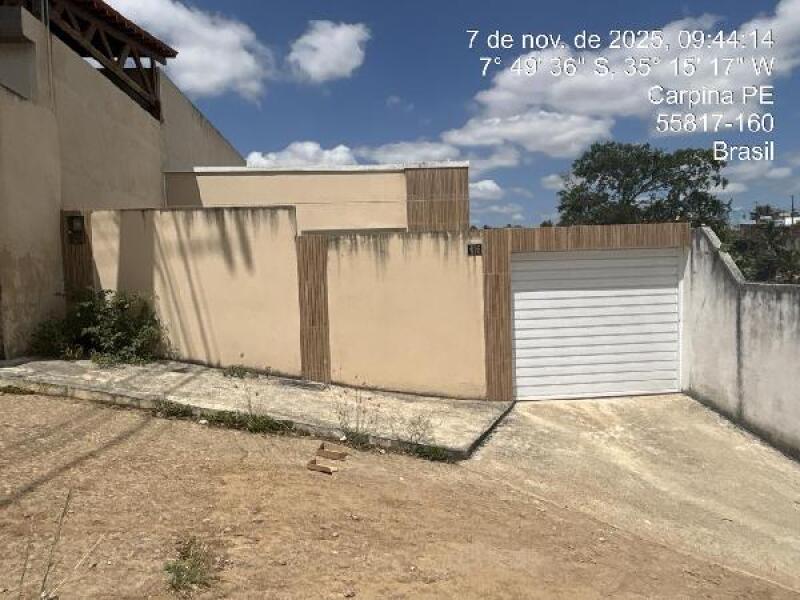 Casa com 2 quartos em Carpina/PE