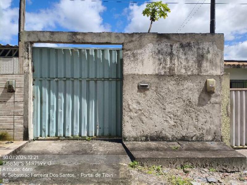 Casa em Santa Rita/PB com 2 Quartos e 2 Banheiros