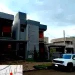 Casa 03 com 3 quartos, 2 banheiros, 1 vaga, 102m² construída