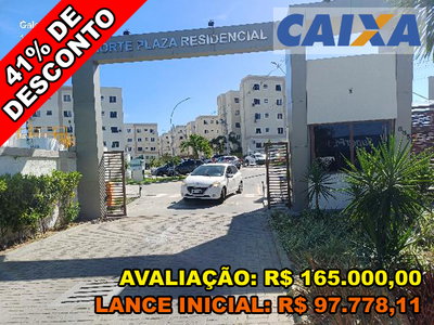 Apartamento com 2 Quartos e Vaga de Garagem em Natal/RN