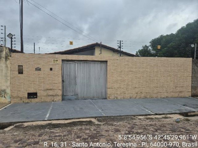 Casa residencial tipo 1 com 3 quartos em Teresina/PI
