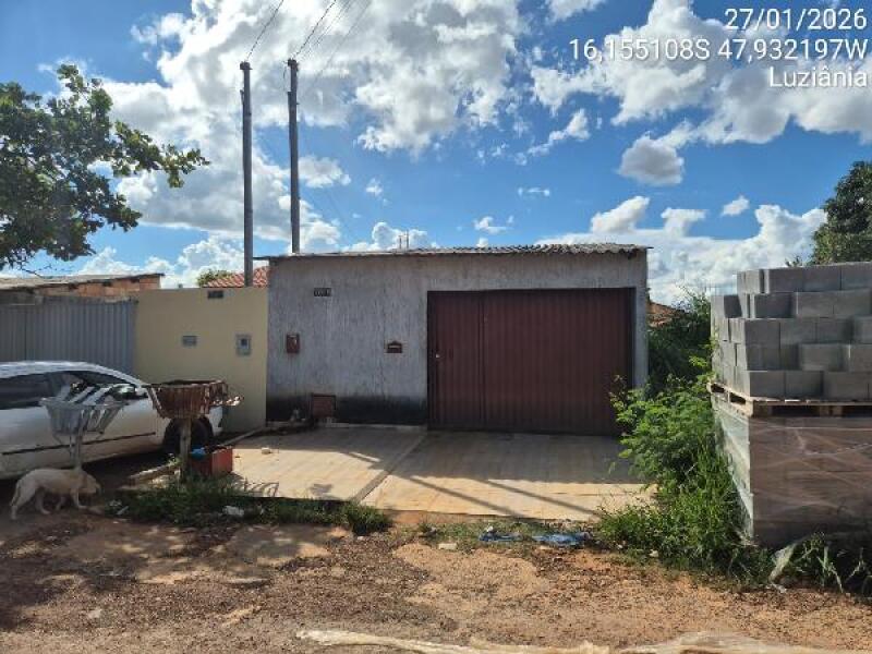 Casa com 2 quartos em Luziânia/GO