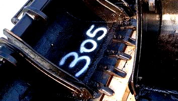 4 Conchas de Mini Escavadeira 0,40cm de Largura