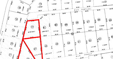 Três lotes de terras baldios com 8.665,77m² para chácara, Itabuna/BA