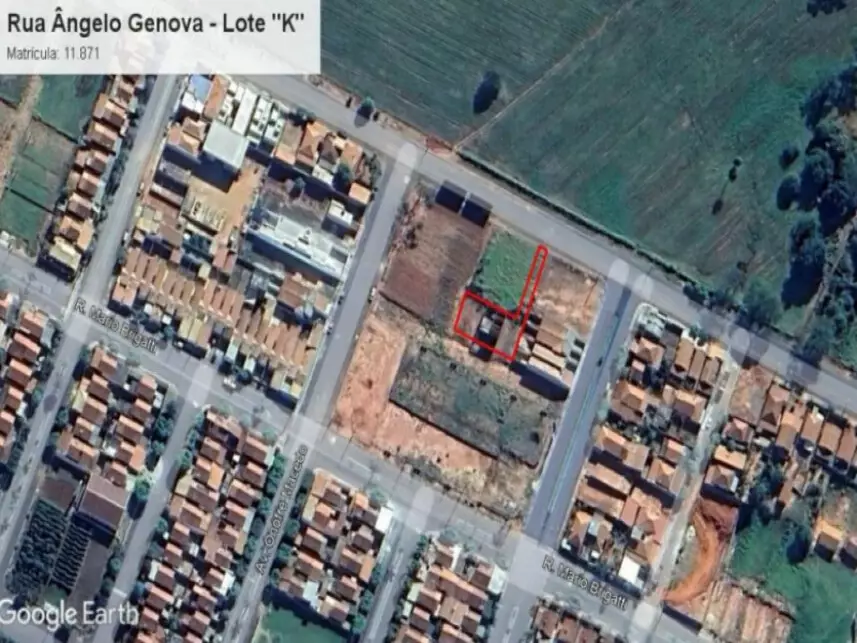 Terreno de 600m² no Centro de Piacatu