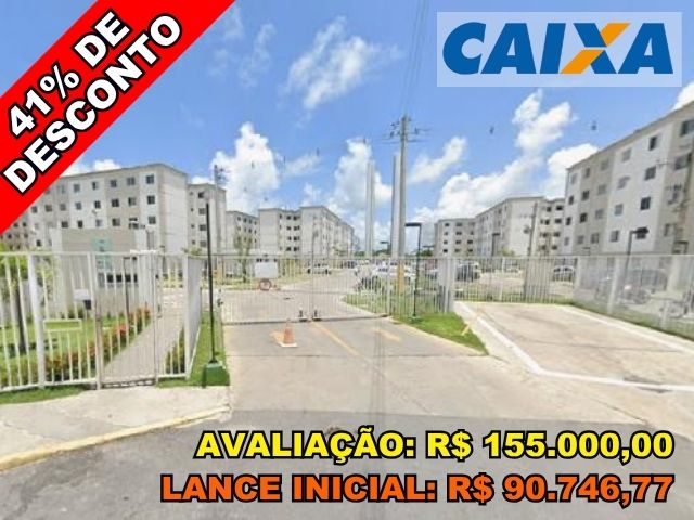 Apartamento 2 quartos com 41,79m² de área privativa em Jaboatão dos Guararapes/PE
