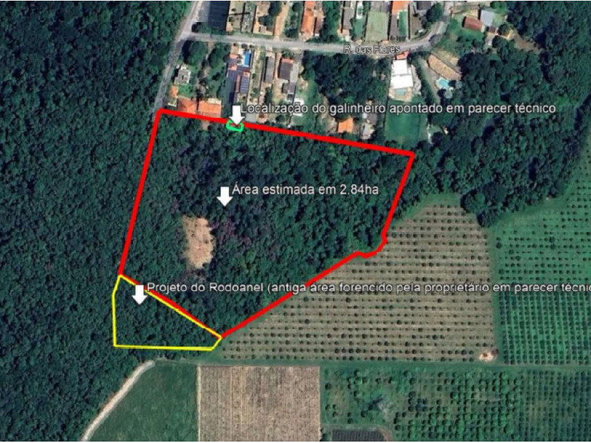 Terreno de 28.421 m² em leilão