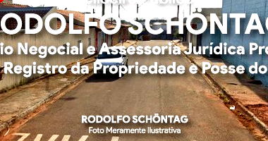 Lote urbano 400m² em Pompéia com matrícula atualizada