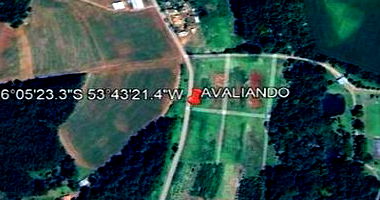 Terreno Urbano com 252,94 m² em Santo Antônio do Sudoeste-PR