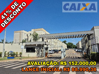 Apartamento 2 quartos com 43,06 m² e 1 vaga