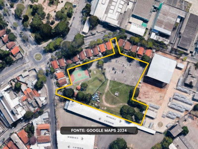 Área de 11.050 m² na Pampulha em Belo Horizonte