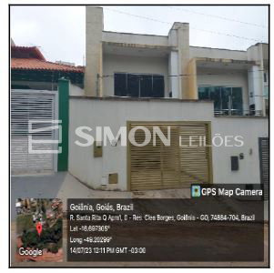 Casa em Goiânia com 3 quartos e 2 banheiros