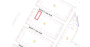 Terreno Urbano com 455m² em Guarapuava/PR