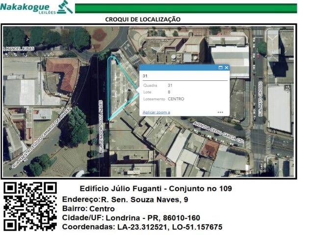 Conjunto 40,77m² - Ed. Comendador Julio Fuganti