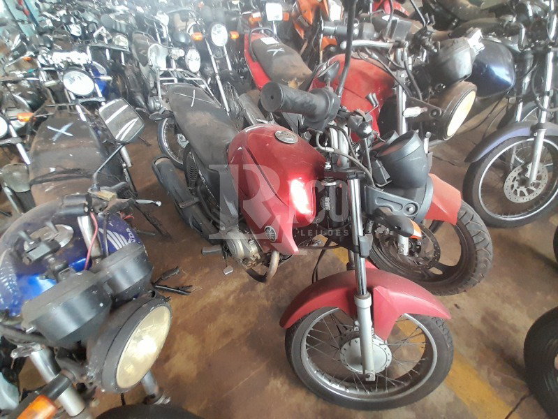 Yamaha Factor YBR125 K 2012/2013 - Vermelha - Leilão Online