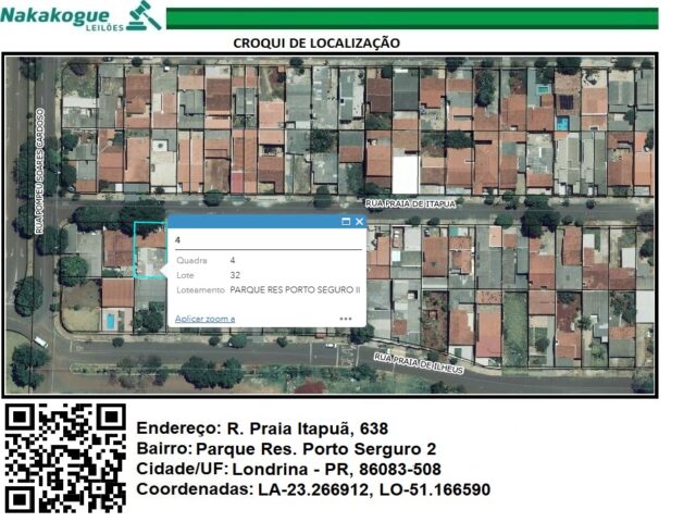 Casa com 183m² Construídos - Lote 048