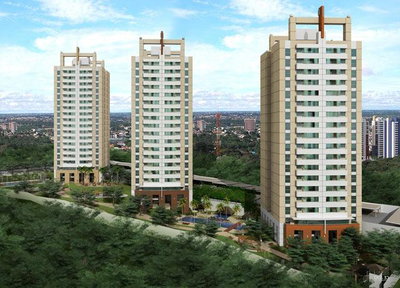 Apartamento 102 Bloco C Garden Club com 2 suítes e varanda gourmet
