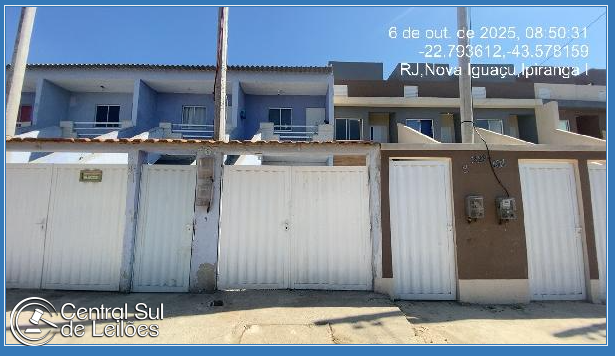 Casa em Nova Iguaçu com 343,26m² de terreno