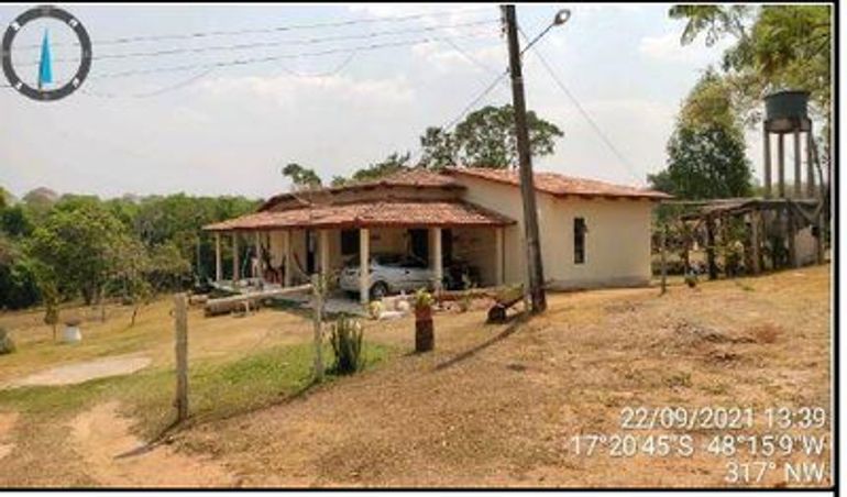 Chácara Conquista com 3,57 ha e casa sede 168,5m², ocupada