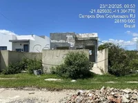 Casa com 2 quartos, 42m², terreno 160m², desocupada