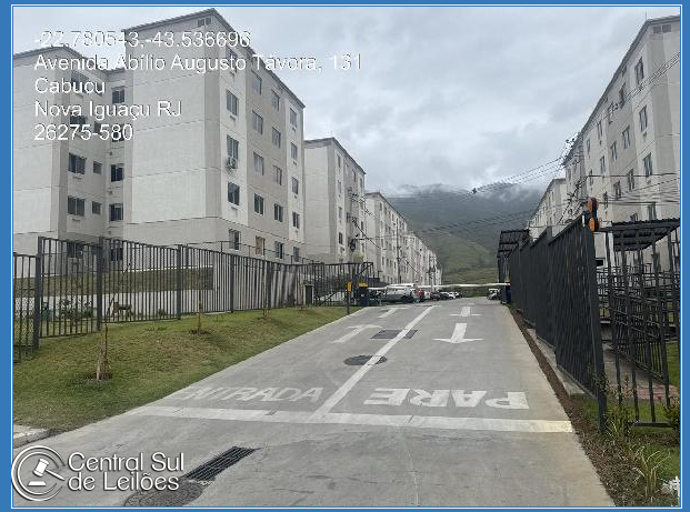 Apartamento com 2 quartos em Nova Iguaçu, RJ