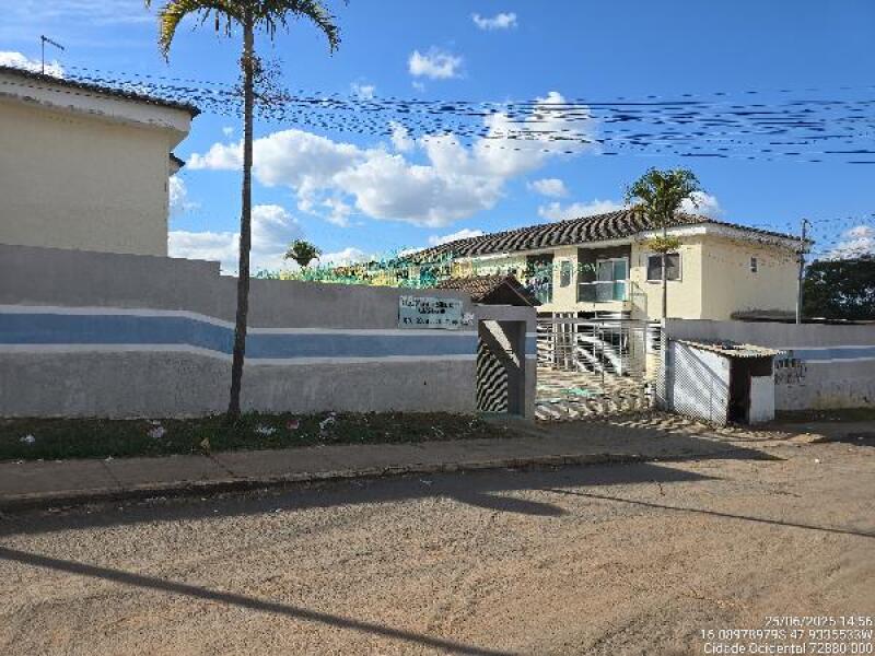 Apartamento com 2 Quartos e Varanda em Cidade Ocidental