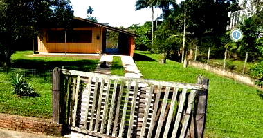 Terreno com Casa de Madeira em Timbé do Sul