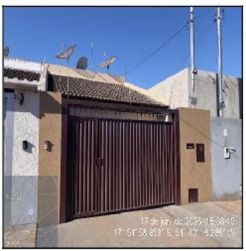 Casa com 3 Quartos e 2 Banheiros no Residencial Bandeirantes