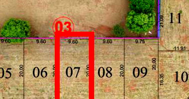 Terreno com 192 m² em Macedônia/SP