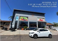 Sala Comercial em Nova Olímpia/PR com 628.60m²